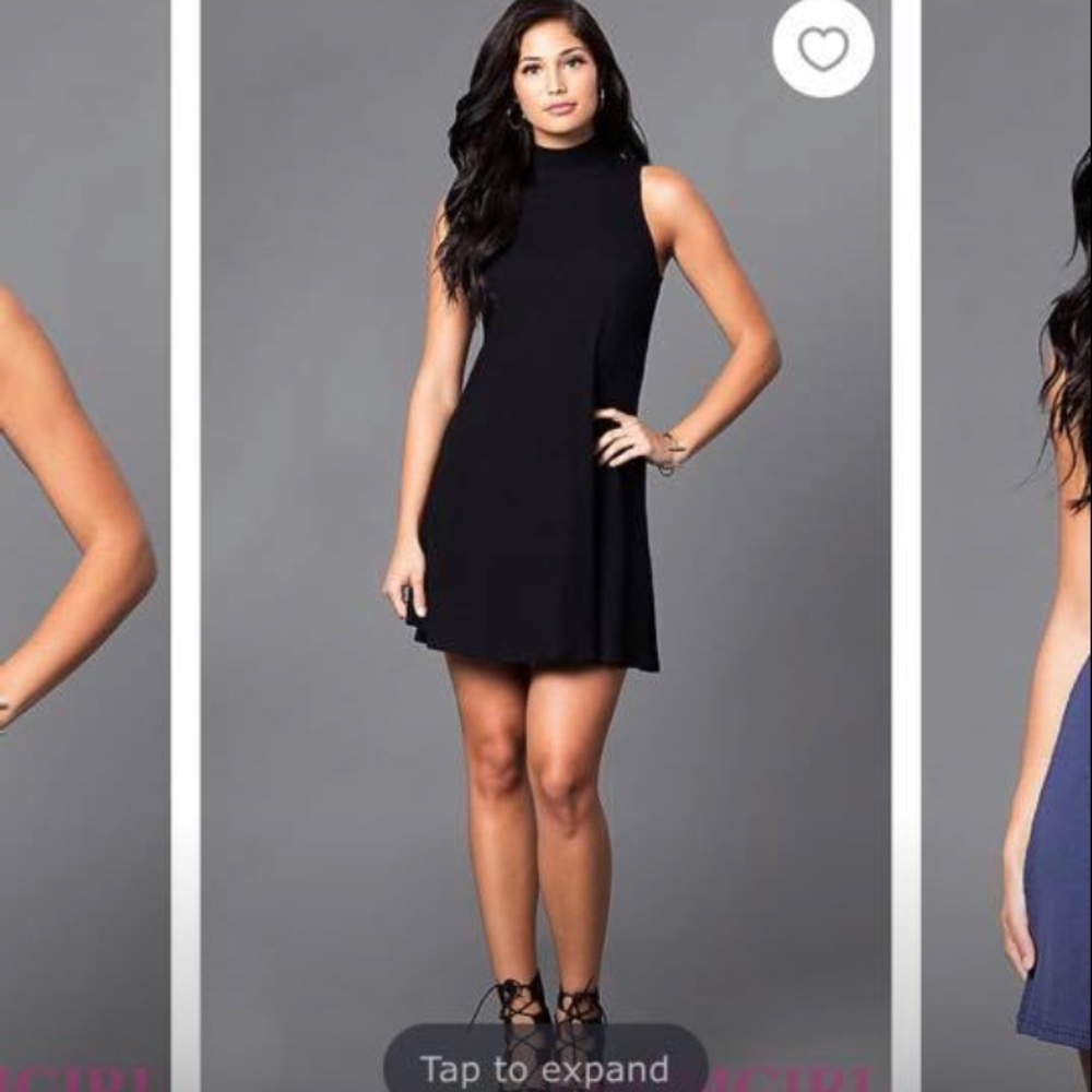 NWT Super cute casual little black dress!